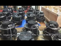 Động cơ thủy lực mcr03 với phanh