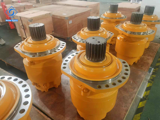 Steel Hydraulic Radial Piston Motor MS35 Low Noise Low Speed