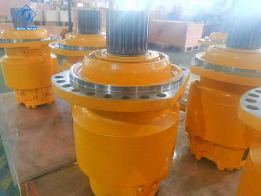 Steel Hydraulic Radial Piston Motor MS35 Low Noise Low Speed
