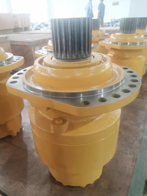 Steel Hydraulic Radial Piston Motor MS35 Low Noise Low Speed