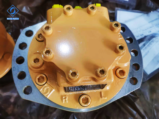 Yellow Hydraulic Drive Wheel Motor For Poclain Mini Ms02 For Road Sweeper