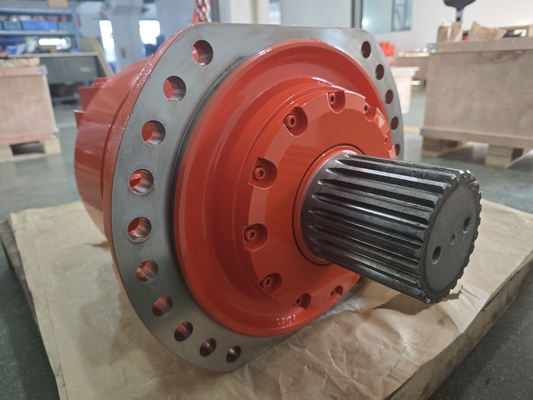 Động cơ truyền động lực thủy lực mô-men xoắn tốc độ thấp bởi Helm Tower Nhiệt độ dầu bình thường Trọng lượng 25-475 KGS