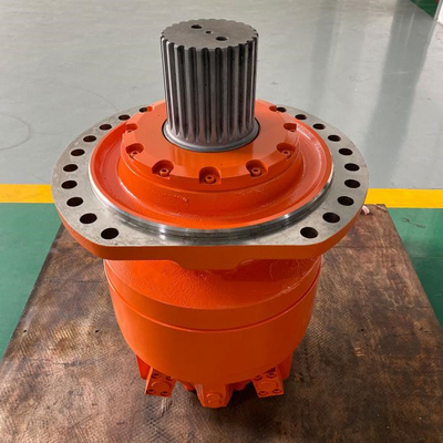 Màu tùy chỉnh Động cơ thủy lực Poclain 2343-3490 N.m Mô-men xoắn 0-150 R/min Tốc độ