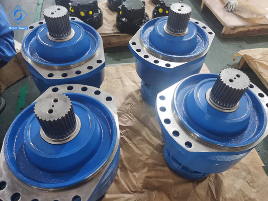 Động cơ truyền động thủy lực Poclain MS Series cho máy móc xây dựng