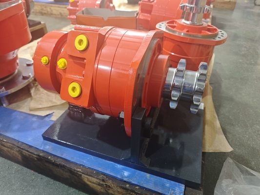 Sắt đúc hạng nặng 100-125r / phút Động cơ pít-tơ thủy lực với màu sắc tùy chỉnh
