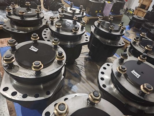 Động cơ truyền động thủy lực màu tùy chỉnh cung cấp mô-men xoắn tốc độ thấp cho máy móc xây dựng