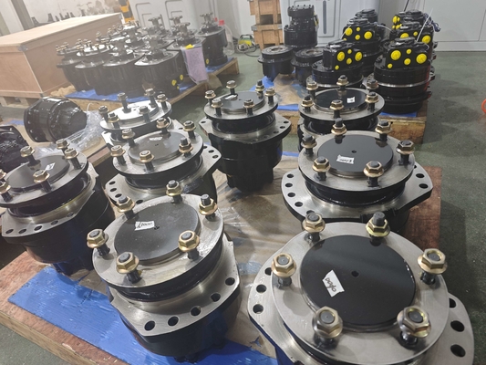Động cơ truyền động thủy lực màu tùy chỉnh cung cấp mô-men xoắn tốc độ thấp cho máy móc xây dựng
