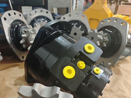 Động cơ thủy lực tốc độ thấp mô-men xoắn cao 0-220 vòng/phút, bảo hành 12 tháng