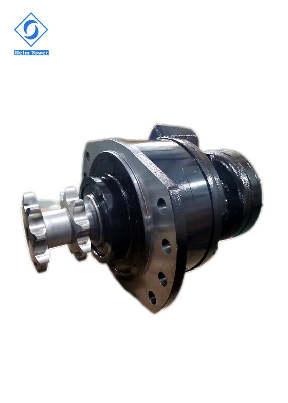Motor hidráulico de construcción, tipo de potencia de aceite hidráulico, adecuado para aplicaciones en maquinaria agrícola y marina