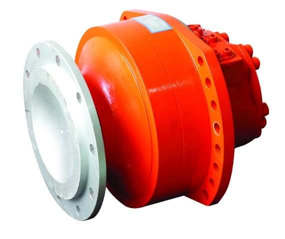 Durable Low Speed High Torque Hydraulic Motor 31.5Mpa Max Pressure Piston Structure